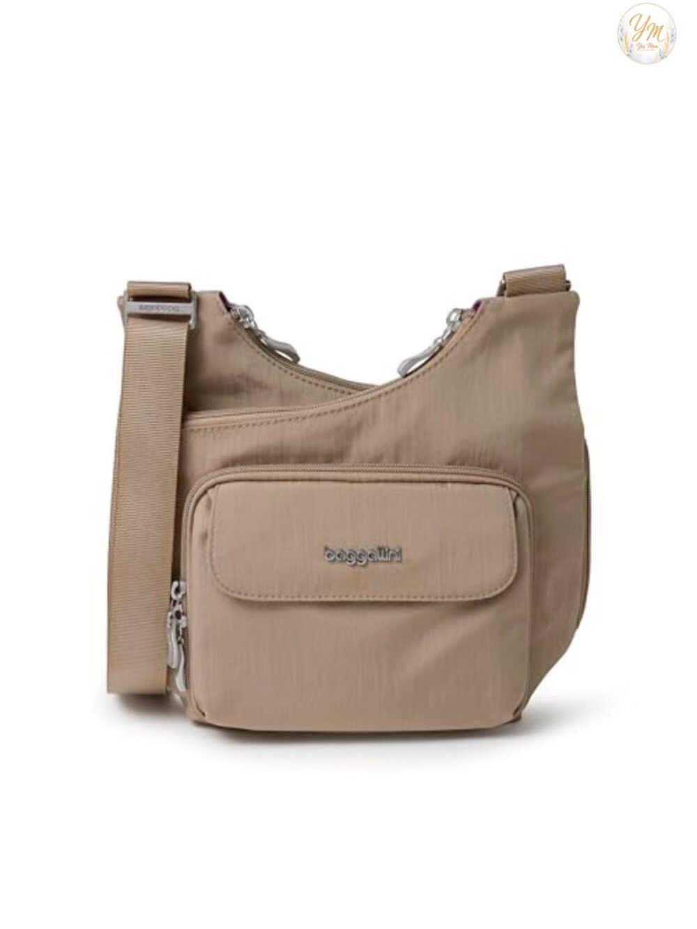 Lightweight Nylon Crossbody Travel Purse with Wallet